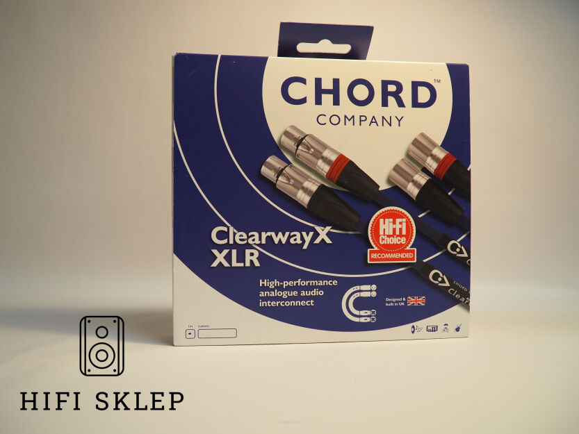 Chord  CLEARWAY X- Interkonekt zbalansowany XLR - 1m