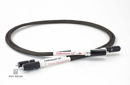 Tellurium Q Silver Diamond  Cable - Interkonekt analogowy RCA- Specjalne Kody Rabatowe - hifisklep.com