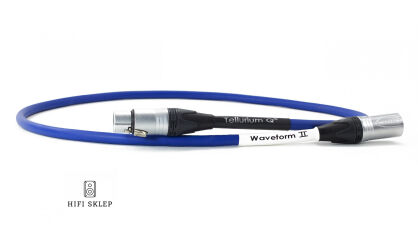 Tellurium Q Blue II Digital XLR  - Interkonekt cyfrowy AES/EBU- Specjalne Kody Rabatowe - hifisklep.com