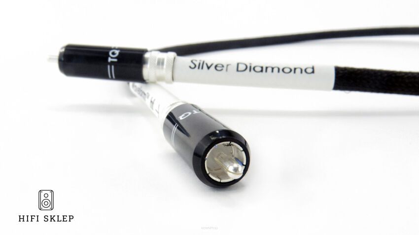 Tellurium Q Silver Diamond II Digital XLR  - Interkonekt cyfrowy AES/EBU- Specjalne Kody Rabatowe - hifisklep.com