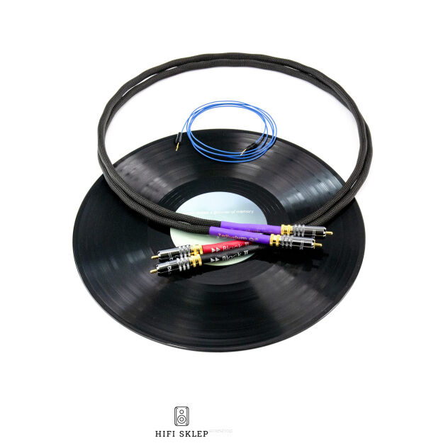 Tellurium Q Black  II Cable   - Turntable RCA- Specjalne Kody Rabatowe - hifisklep.com