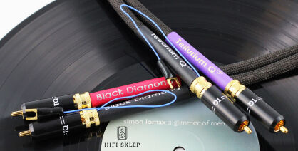 Tellurium Q Black Diamond  Cable   - Turntable RCA- Specjalne Kody Rabatowe - hifisklep.com