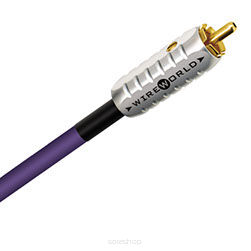 Wireworld ULTRAVIOLET 8 - Kabel cyfrowy coaxial RCA 75-ohm (UVV)