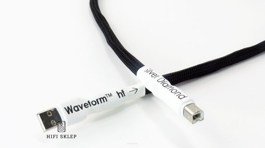 Tellurium Q Silver Diamond II USB 2.0 - Przewód USB 2.0 A-B  Specjalne Kody Rabatowe - hifisklep.com