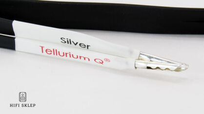 Tellurium Q Silver II Speaker Cable 2x4  m - Przewód Głośnikowy - Specjalne Kody Rabatowe - hifisklep.com