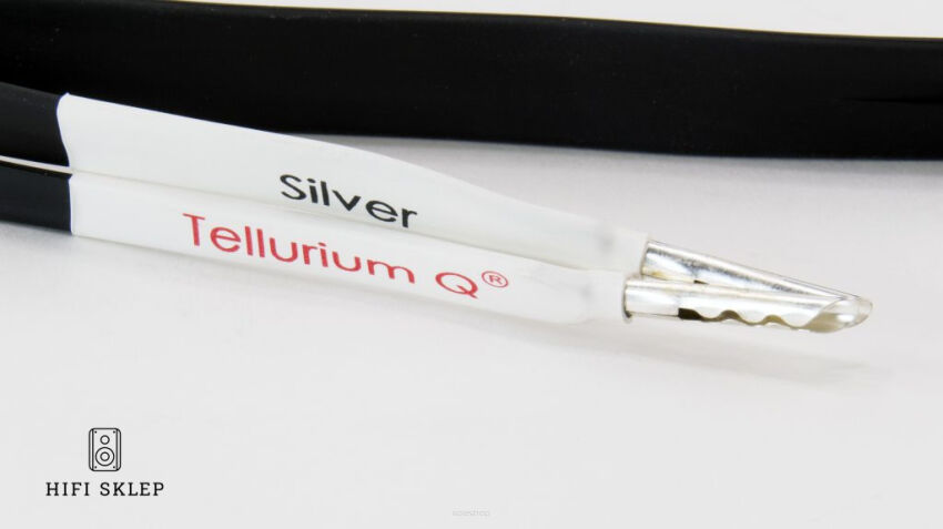 Tellurium Q Silver II Speaker Cable 2x2,5 m - Przewód Głośnikowy - Specjalne Kody Rabatowe - hifisklep.com