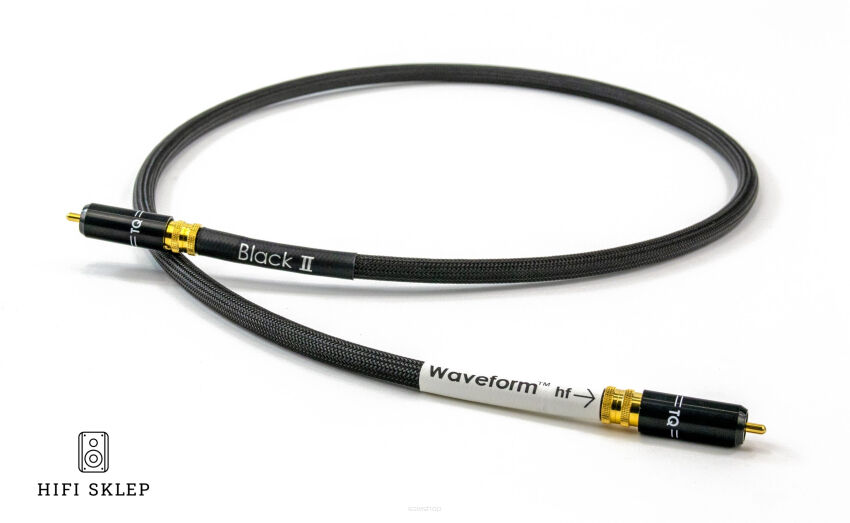 Tellurium Q Black II Waveform   - Interkonekt cyfrowy BNC na BNC- Specjalne Kody Rabatowe - hifisklep.com