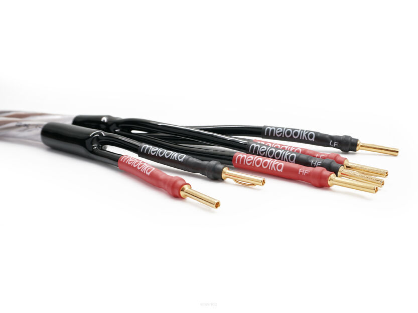 Melodika   Brown sugar BSBW38  - kabel głośnikowy bi-wire -przekrój 2x3,8mm2