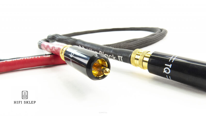 Tellurium Q Ultra Black II Cable   - Interkonekt analogowy RCA- Specjalne Kody Rabatowe - hifisklep.com