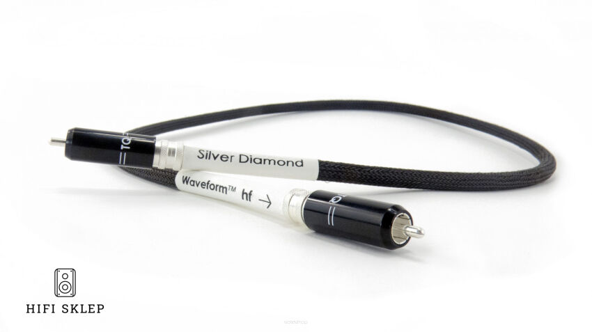 Tellurium Q Silver Diamond  Waveform   - Interkonekt cyfrowy BNC na BNC- Specjalne Kody Rabatowe - hifisklep.com