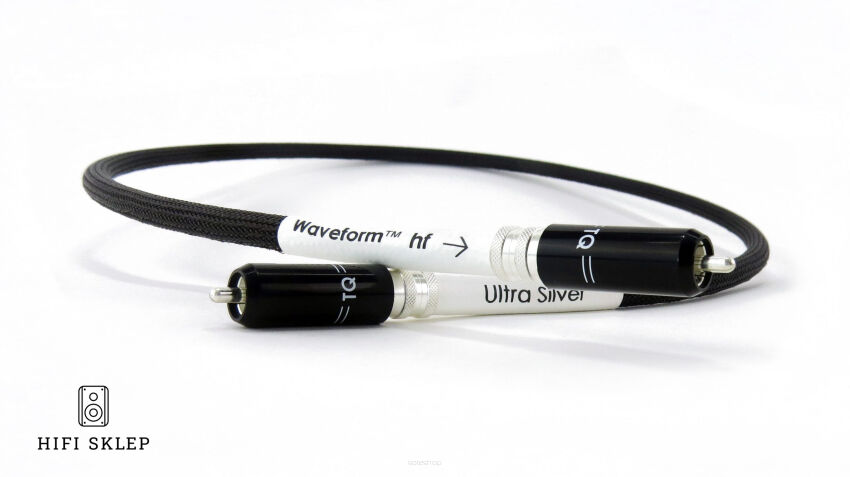 Tellurium Q Ultra Silver II Waveform   - Interkonekt cyfrowy BNC na BNC- Specjalne Kody Rabatowe - hifisklep.com