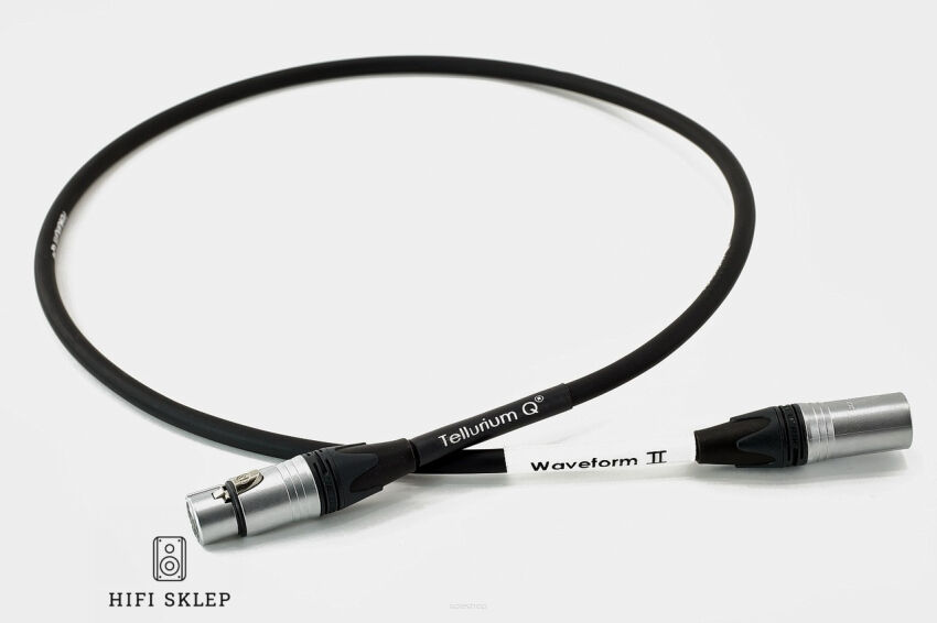 Tellurium Q Black II Digital XLR  - Interkonekt cyfrowy AES/EBU- Specjalne Kody Rabatowe - hifisklep.com