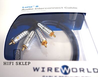 Wireworld LUNA 8 - Interkonekt stereo RCA (LUI)
