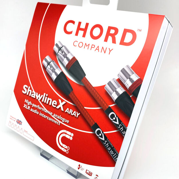 CHORD SHAWLINE X - Interkonekt zbalansowany XLR