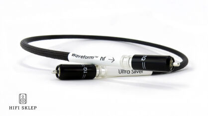 Tellurium Q Ultra Silver II Waveform   - Interkonekt cyfrowy RCA na RCA- Specjalne Kody Rabatowe - hifisklep.com