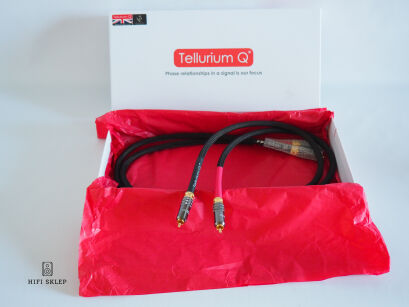 Tellurium Q Black II Cable - Interkonekt analogowy RCA- Specjalne Kody Rabatowe - hifisklep.com