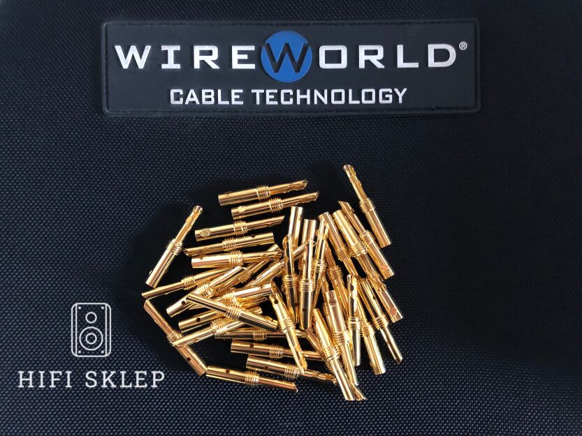 Wireworld GOLD BANANA Set Screw-wtyk bananowy